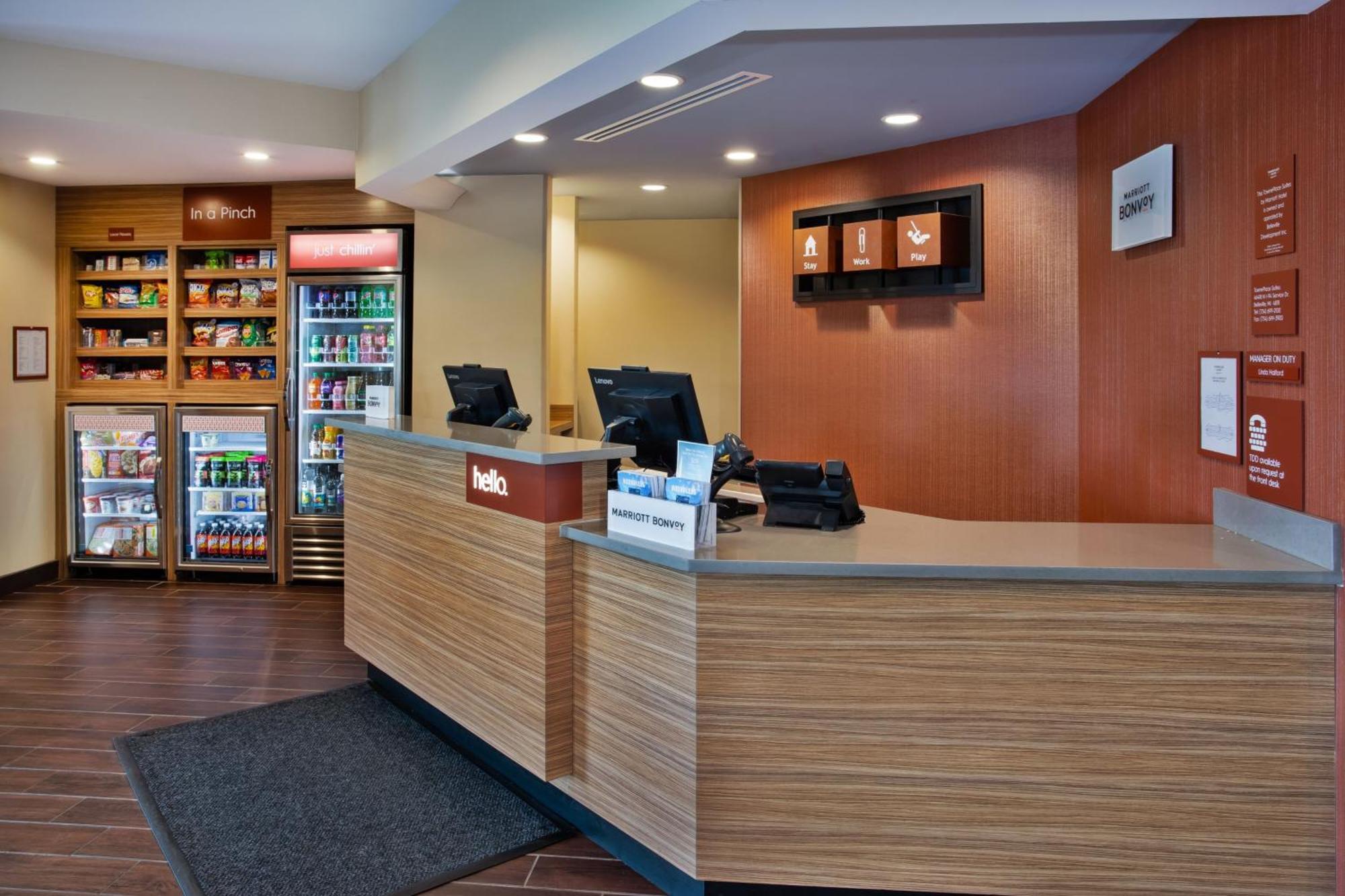 Towneplace Suites By Marriott Detroit Belleville Exteriér fotografie
