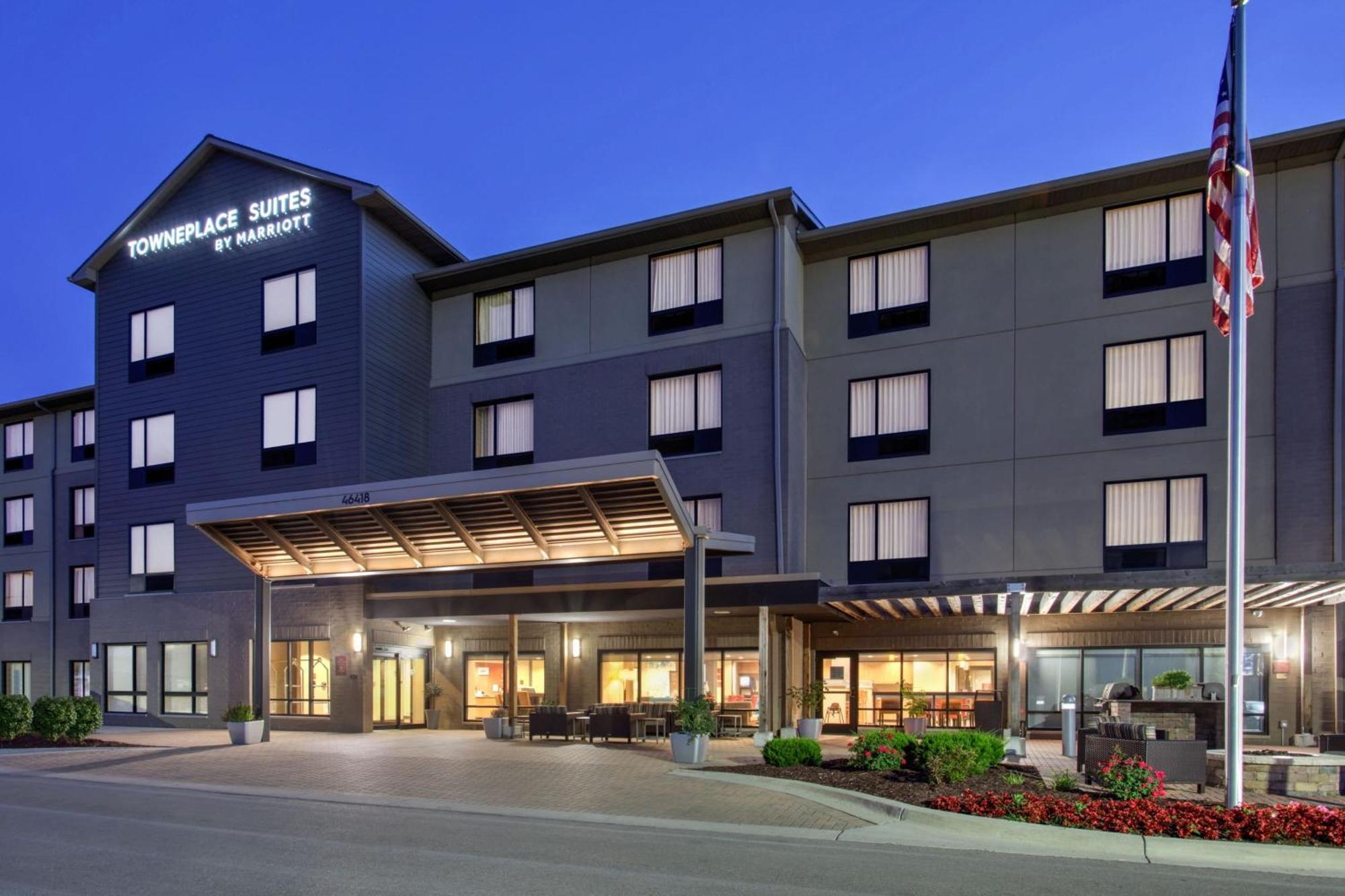 Towneplace Suites By Marriott Detroit Belleville Exteriér fotografie