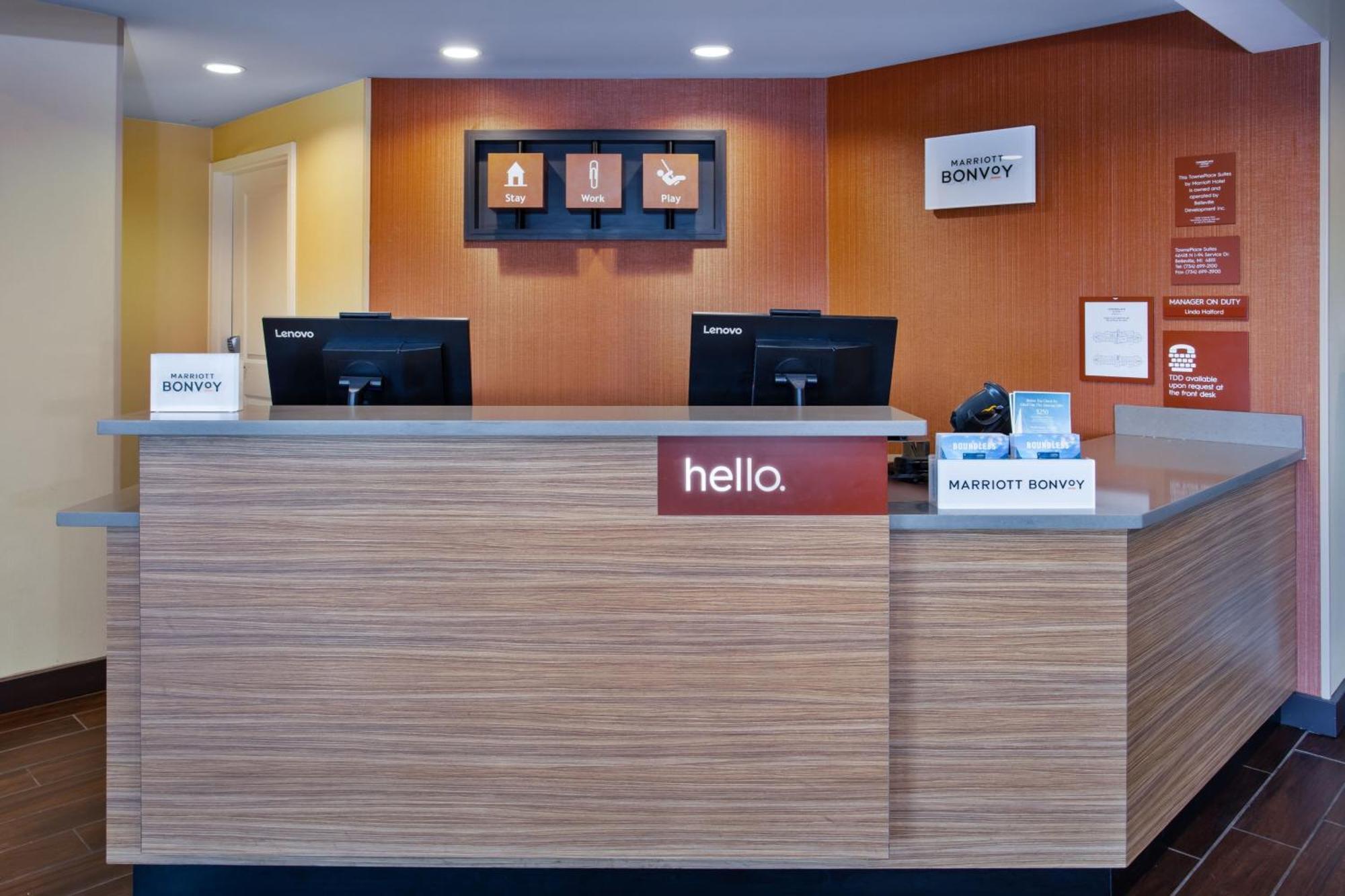 Towneplace Suites By Marriott Detroit Belleville Exteriér fotografie