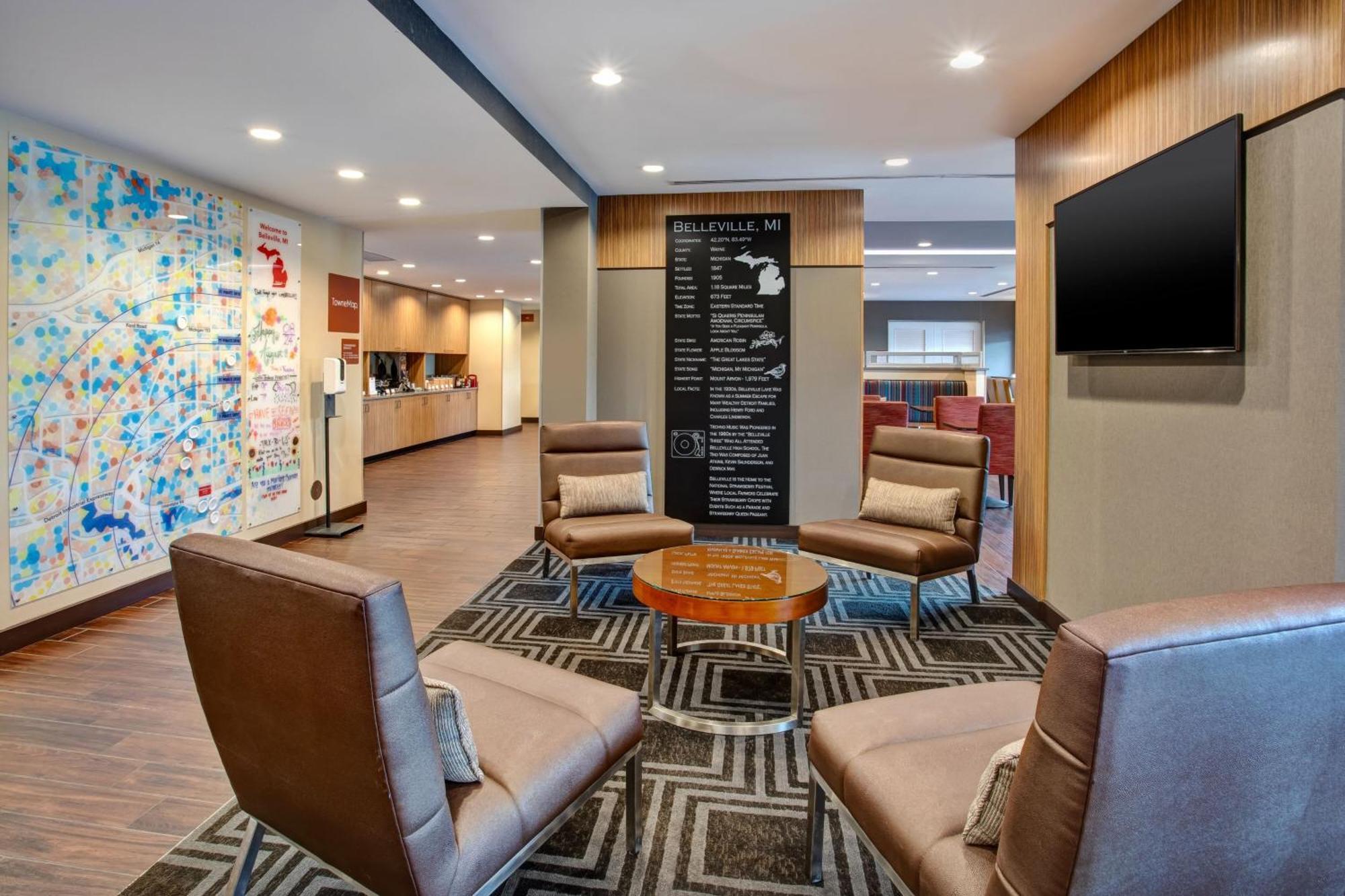 Towneplace Suites By Marriott Detroit Belleville Exteriér fotografie